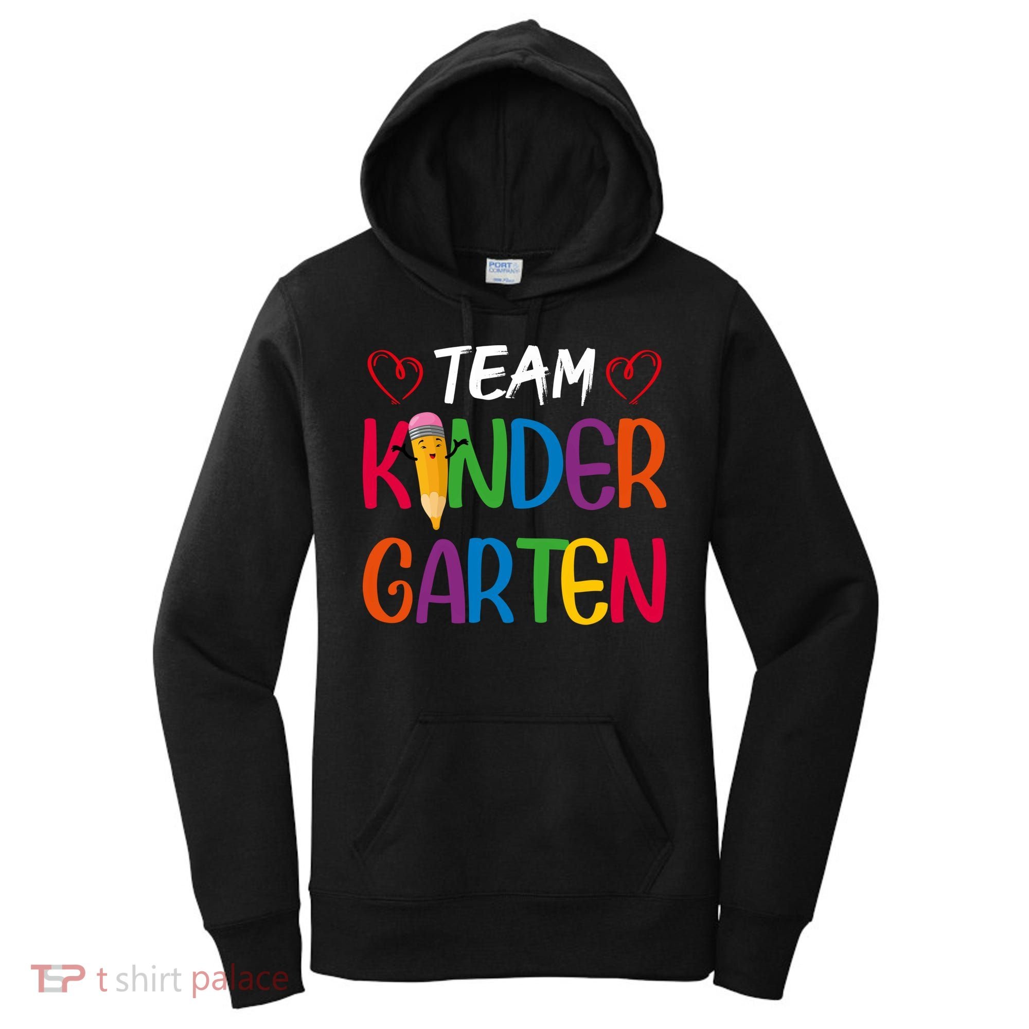 Team Kindergarten Teachers Funny Kindergarten Teacher Gift Women's Hoodie