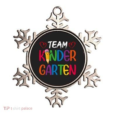 Team Kindergarten Teachers Funny Kindergarten Teacher Gift Ornament