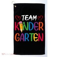 Team Kindergarten Teachers Funny Kindergarten Teacher Gift Golf Towel thumb 0