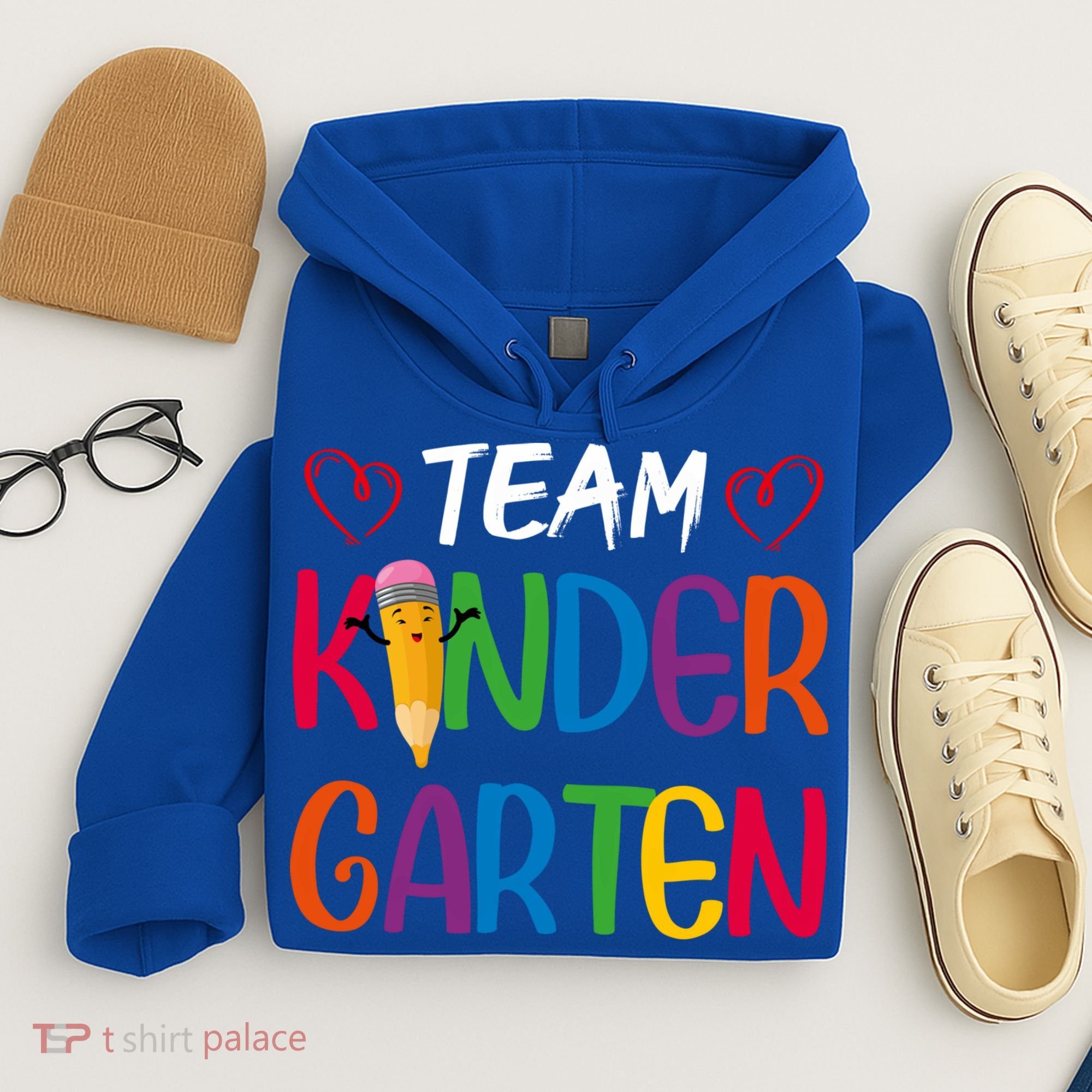 Team Kindergarten Teachers Funny Kindergarten Teacher Gift Hoodie