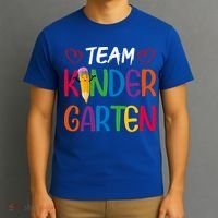 Team Kindergarten Teachers Funny Kindergarten Teacher Gift T-Shirt thumb 3