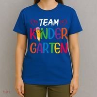 Team Kindergarten Teachers Funny Kindergarten Teacher Gift T-Shirt thumb 4