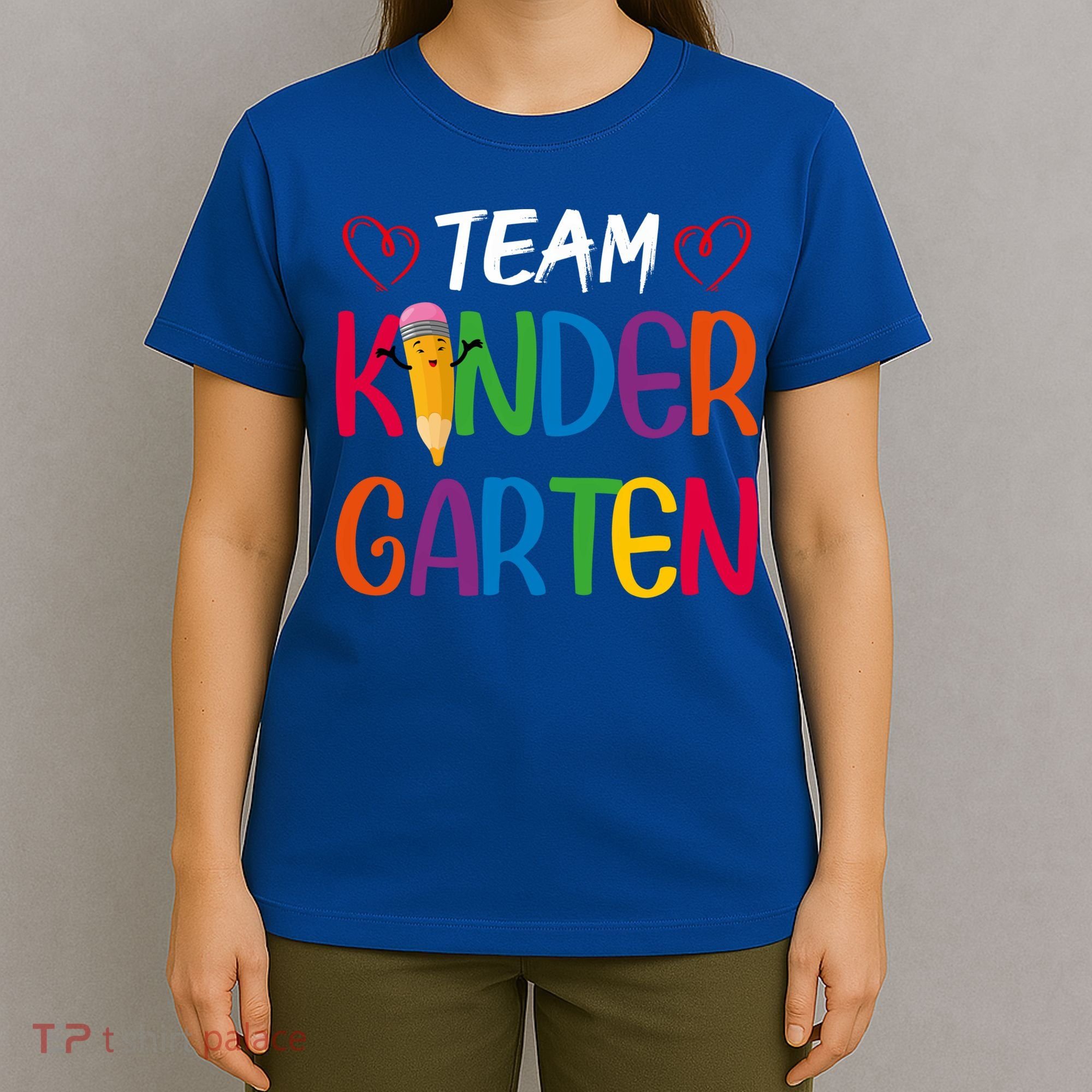 Team Kindergarten Teachers Funny Kindergarten Teacher Gift T-Shirt