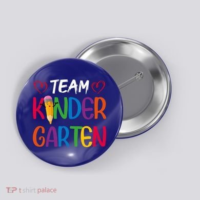 Team Kindergarten Teachers Funny Kindergarten Teacher Gift Button