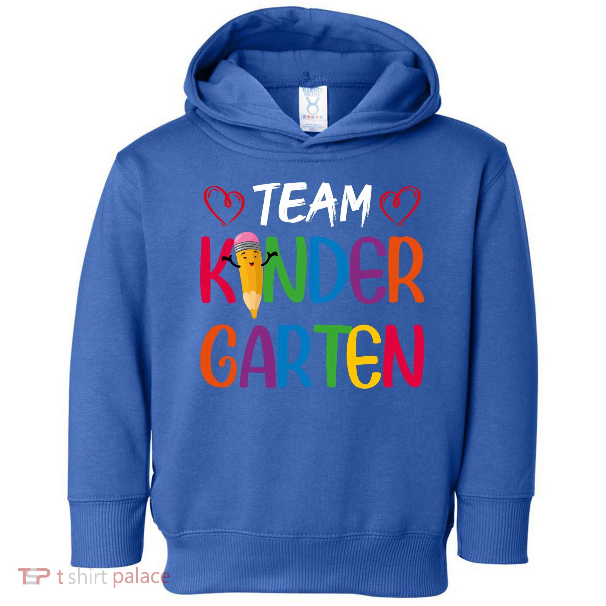 Team Kindergarten Teachers Funny Kindergarten Teacher Gift Toddler Hoodie