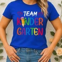 Team Kindergarten Teachers Funny Kindergarten Teacher Gift Women's T-Shirt thumb 2