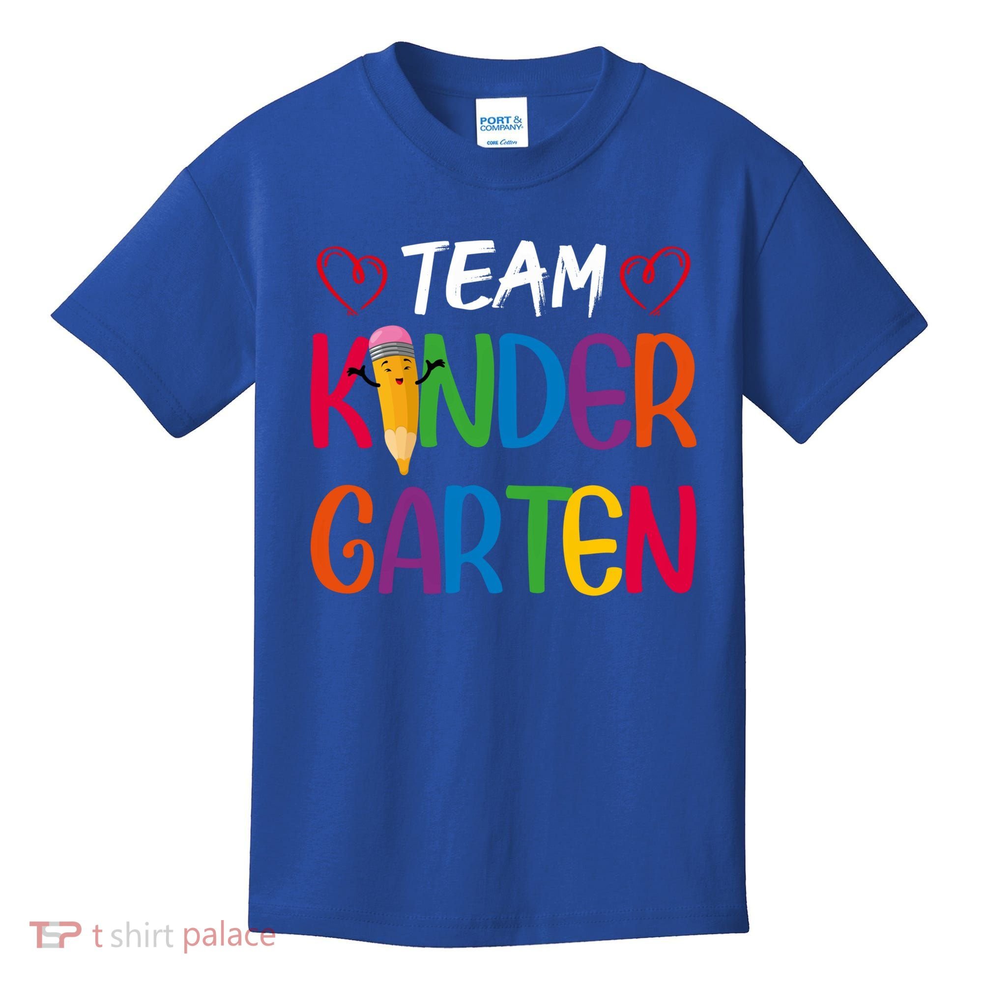 Team Kindergarten Teachers Funny Kindergarten Teacher Gift Kids T-Shirt