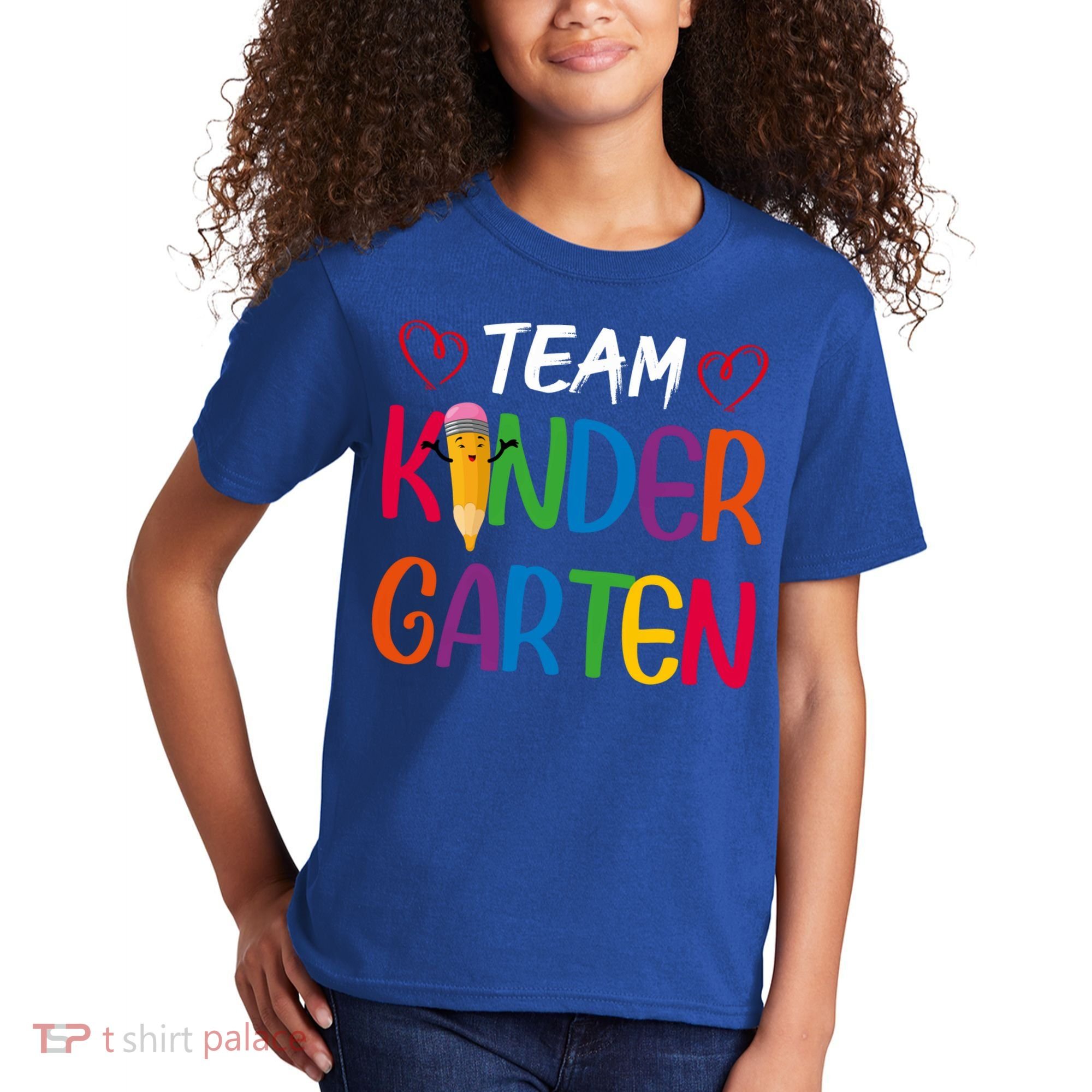 Team Kindergarten Teachers Funny Kindergarten Teacher Gift Kids T-Shirt