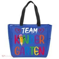 Team Kindergarten Teachers Funny Kindergarten Teacher Gift Tote Bag thumb 0