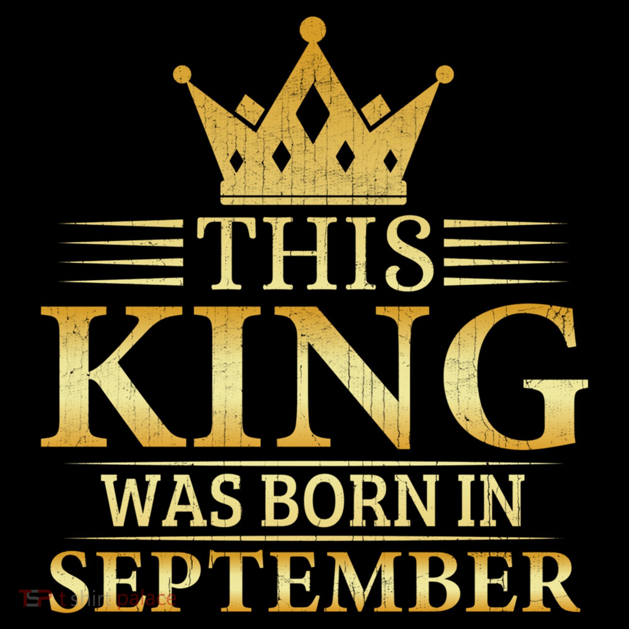 This King Was Born In September Birthday Celebration Gift Coffee Mug