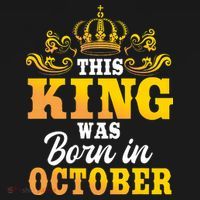 This King Was Born In October Birthday Party Celebration Kids T-Shirt thumb 4