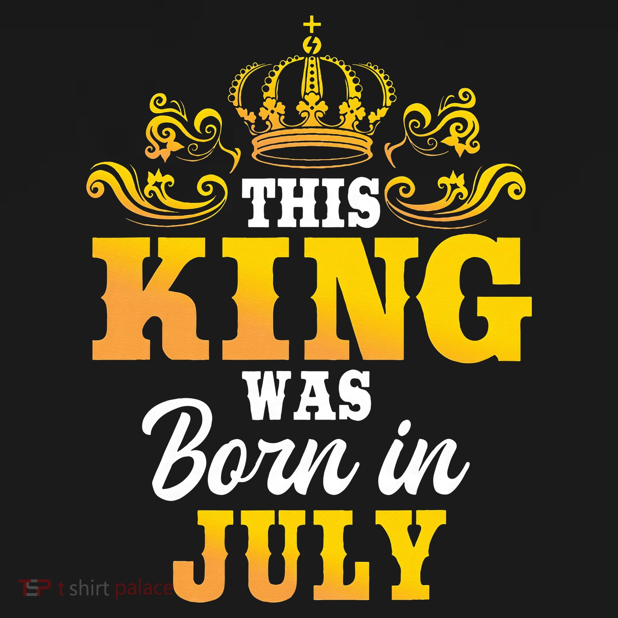 This King Was Born In July Birthday Party Celebration Women's Tank Top