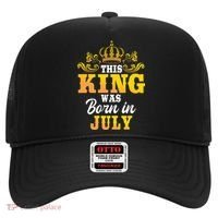This King Was Born In July Birthday Party Celebration Hat thumb 0