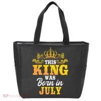 This King Was Born In July Birthday Party Celebration Tote Bag thumb 0