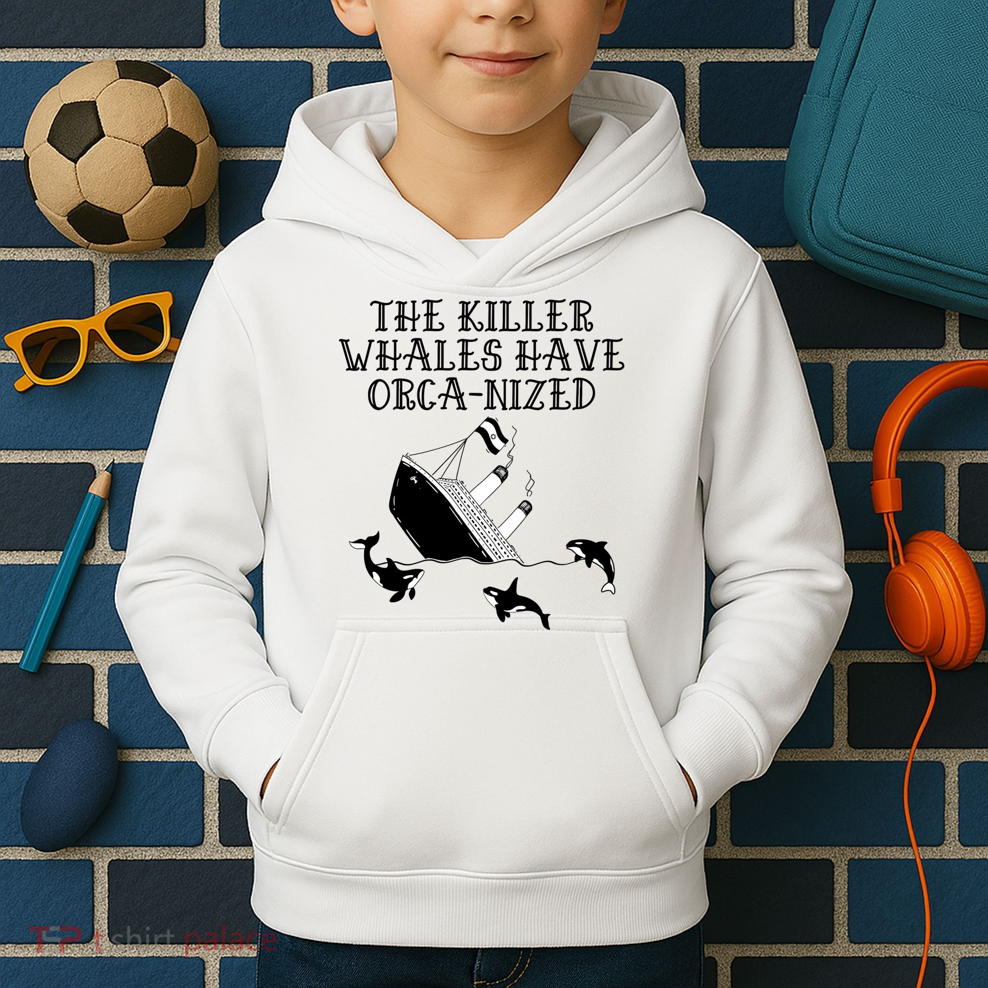The Killer Whales Have Orca Nized Killer Whales Rich Environmentalist Kids Hoodie