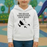 The Killer Whales Have Orca Nized Killer Whales Rich Environmentalist Kids Hoodie thumb 3