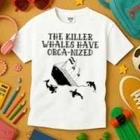The Killer Whales Have Orca Nized Killer Whales Rich Environmentalist Kids T-Shirt thumb 3