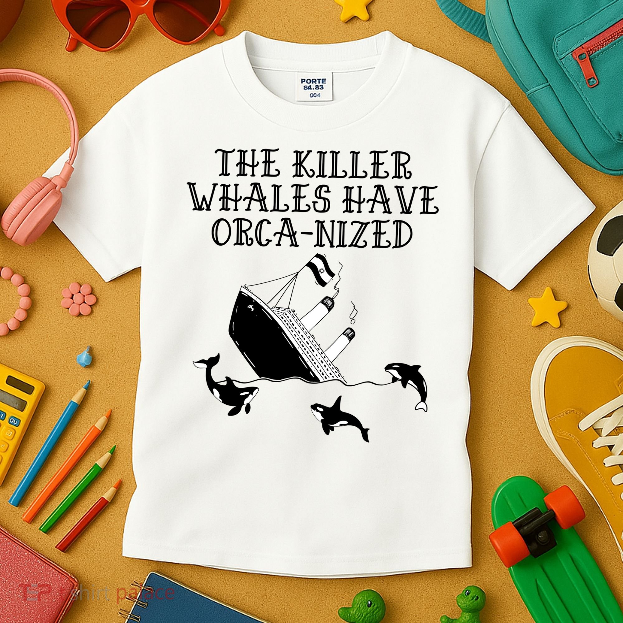 The Killer Whales Have Orca Nized Killer Whales Rich Environmentalist Kids T-Shirt