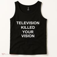 Television Killed Your Vision Tank Top thumb 2