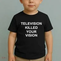 Television Killed Your Vision Toddler T-Shirt thumb 2