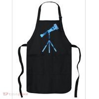 Telescope Lover Astronomy Eclipse Astronomer Stars Galaxy Apron thumb 0