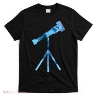 Telescope Lover Astronomy Eclipse Astronomer Stars Galaxy T-Shirt thumb 0
