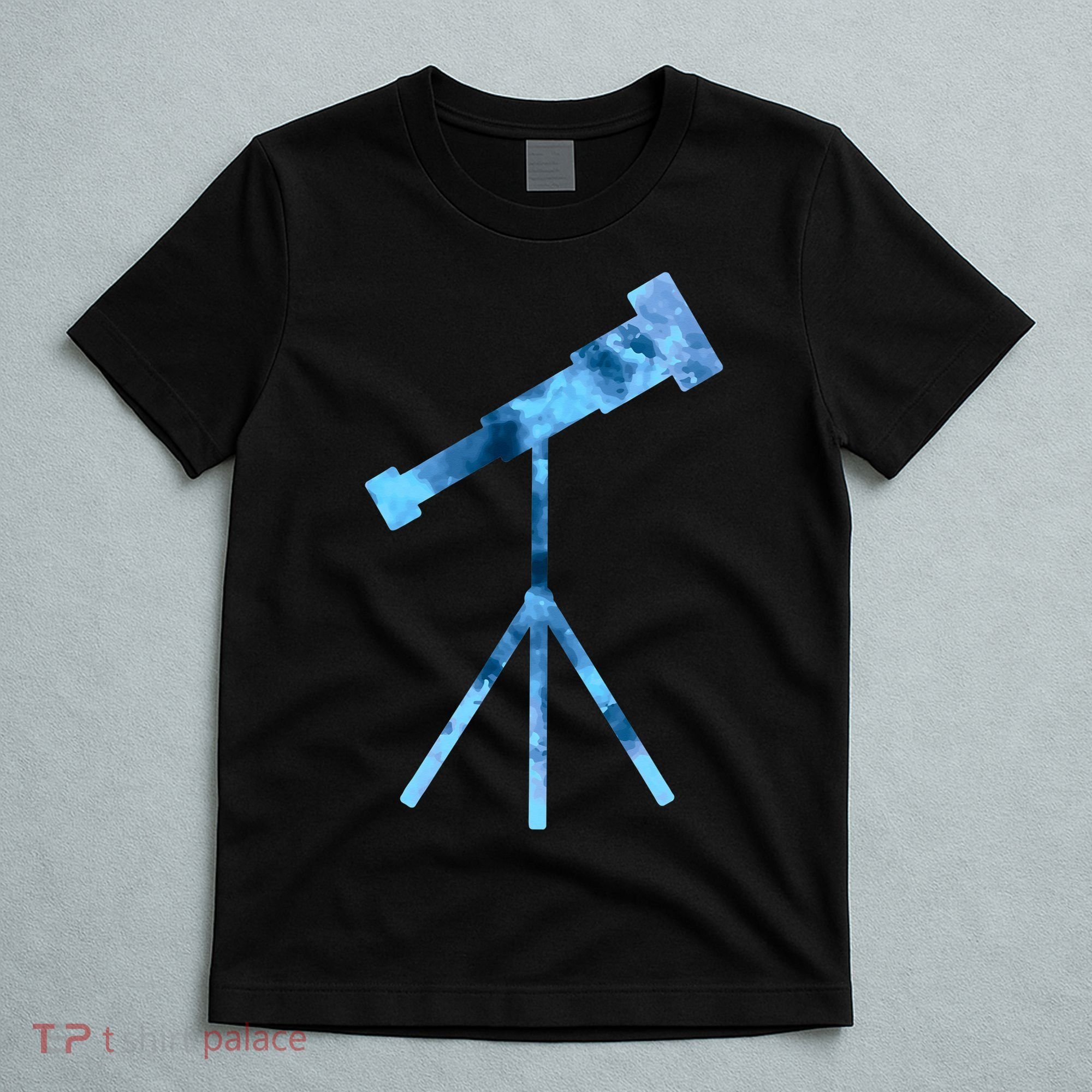 Telescope Lover Astronomy Eclipse Astronomer Stars Galaxy T-Shirt