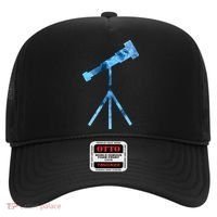 Telescope Lover Astronomy Eclipse Astronomer Stars Galaxy Hat thumb 0