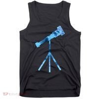 Telescope Lover Astronomy Eclipse Astronomer Stars Galaxy Tank Top thumb 0