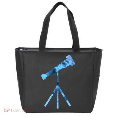 Telescope Lover Astronomy Eclipse Astronomer Stars Galaxy Tote Bag