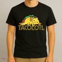 Taco Lover   Axolotl Lover Women Cute Mexican Axolotl  T-Shirt thumb 3