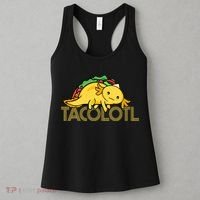 Taco Lover   Axolotl Lover Women Cute Mexican Axolotl  Women's Tank Top thumb 3