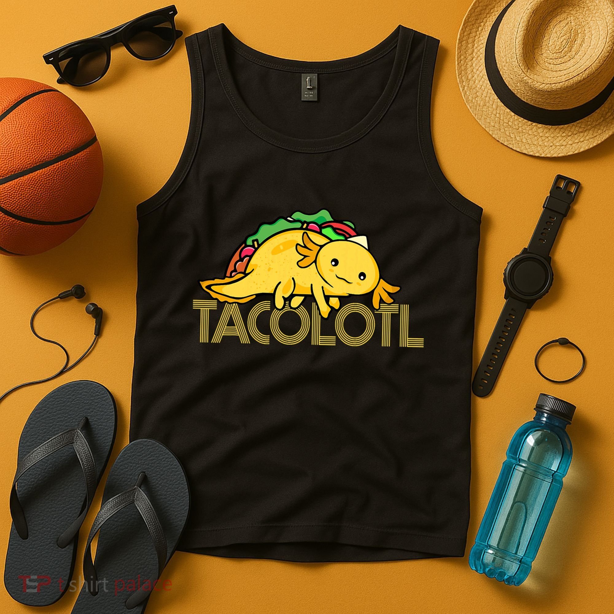 Taco Lover   Axolotl Lover Women Cute Mexican Axolotl  Tank Top