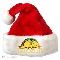 Taco Lover   Axolotl Lover Women Cute Mexican Axolotl  Santa Hat thumb 0