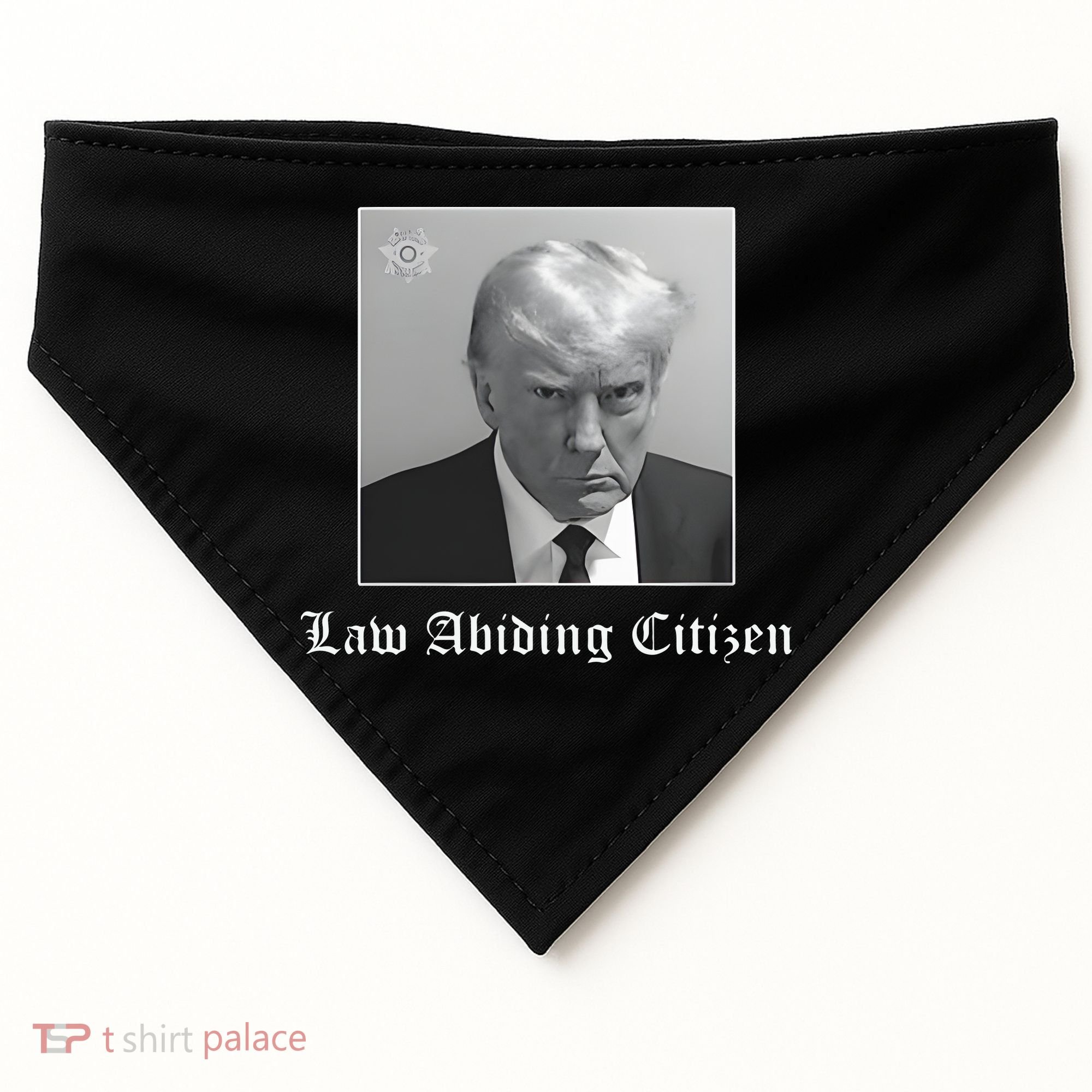 Trump Law Abiding Citizen My Ass Got Arrested USA-Made Doggie Bandana