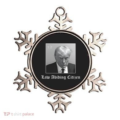 Trump Law Abiding Citizen My Ass Got Arrested Ornament