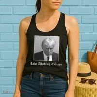 Trump Law Abiding Citizen My Ass Got Arrested Women's Tank Top thumb 2