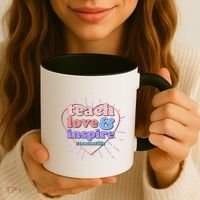 Teach Love And Inspire #Teacher Life Coffee Mug thumb 3