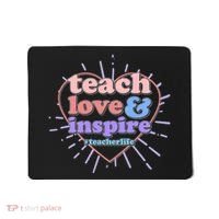 Teach Love And Inspire #Teacher Life Mousepad thumb 0