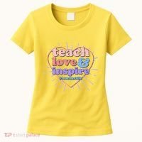Teach Love And Inspire #Teacher Life Women's T-Shirt thumb 0