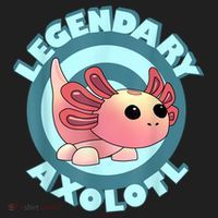 The Legendary Axolotl Adopt Me Gaming Team Women's Sweatshirt thumb 2