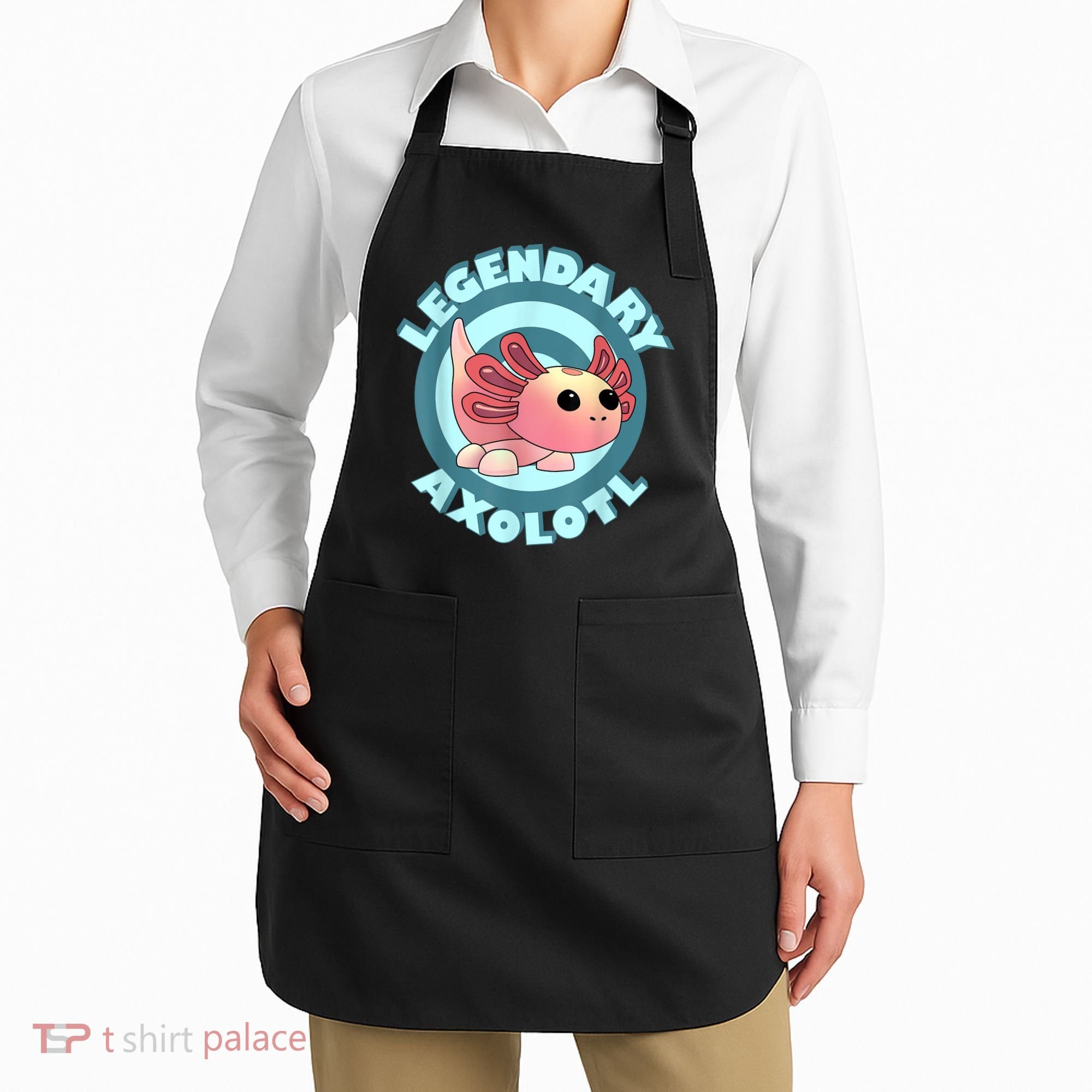 The Legendary Axolotl Adopt Me Gaming Team Apron