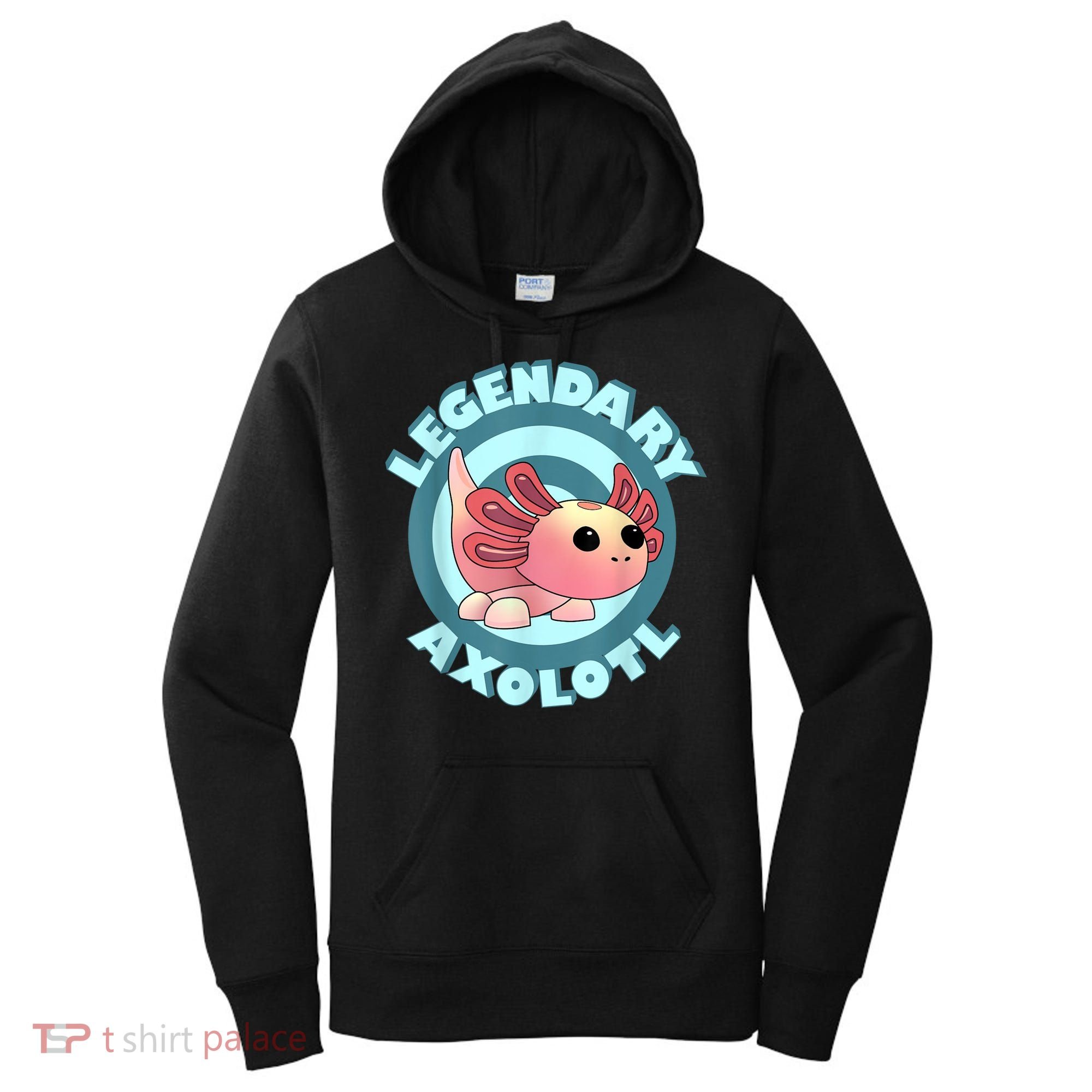 The Legendary Axolotl Adopt Me Gaming Team Women's Hoodie