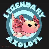 The Legendary Axolotl Adopt Me Gaming Team Women's Hoodie thumb 2