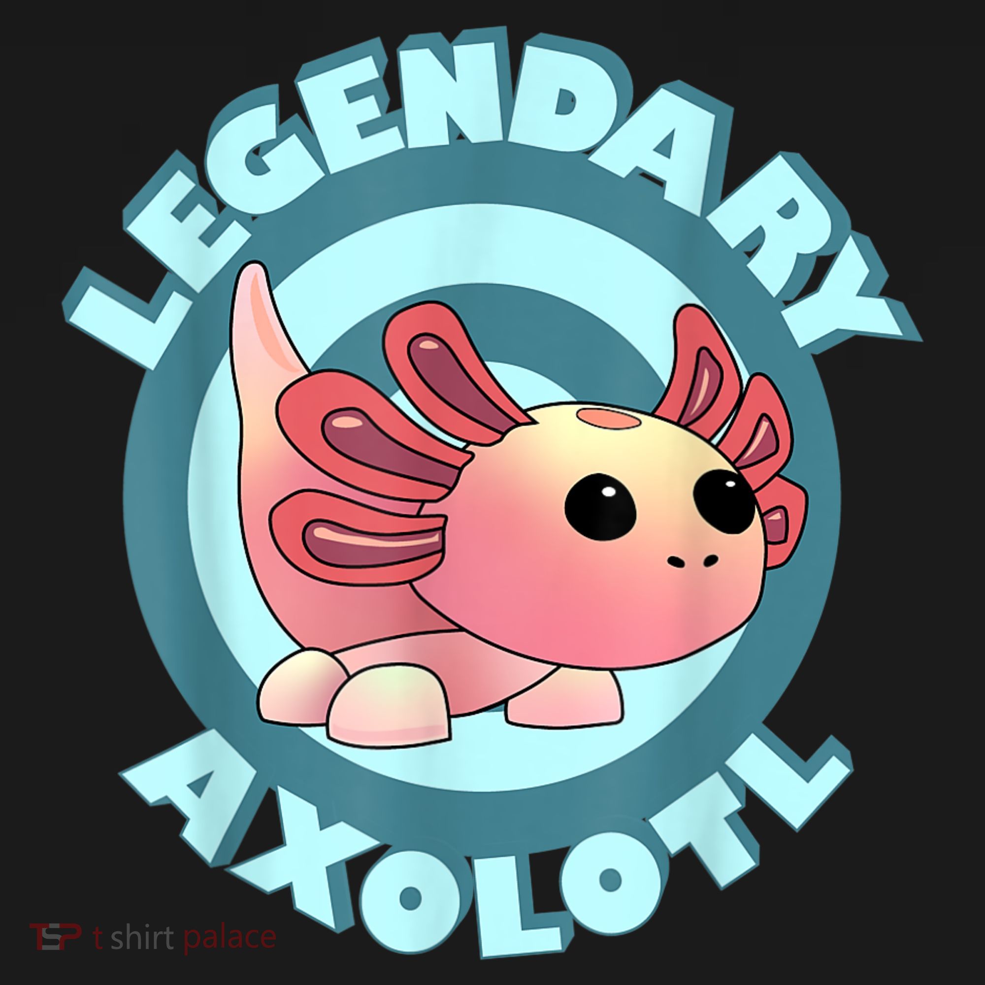 The Legendary Axolotl Adopt Me Gaming Team Mousepad