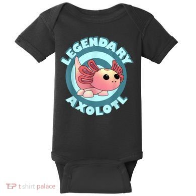 The Legendary Axolotl Adopt Me Gaming Team Baby Bodysuit
