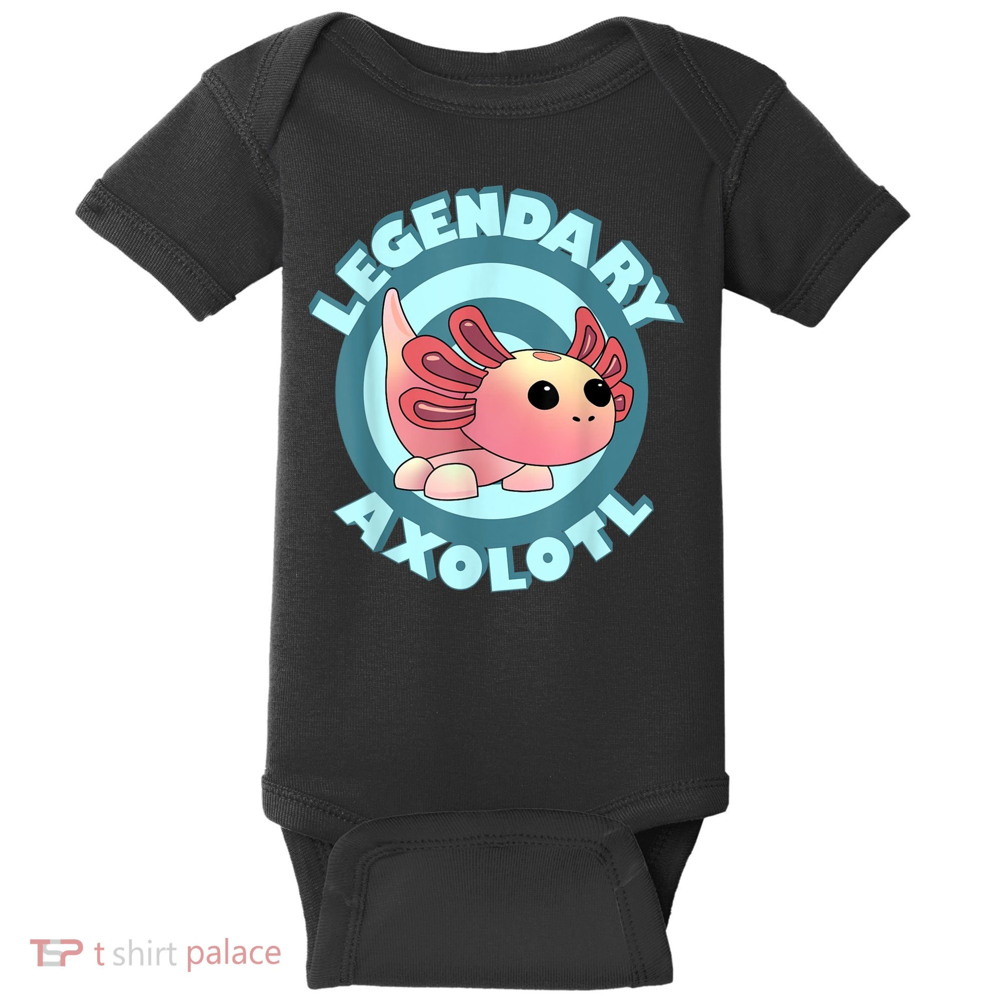 The Legendary Axolotl Adopt Me Gaming Team Baby Bodysuit