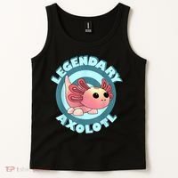The Legendary Axolotl Adopt Me Gaming Team Tank Top thumb 2