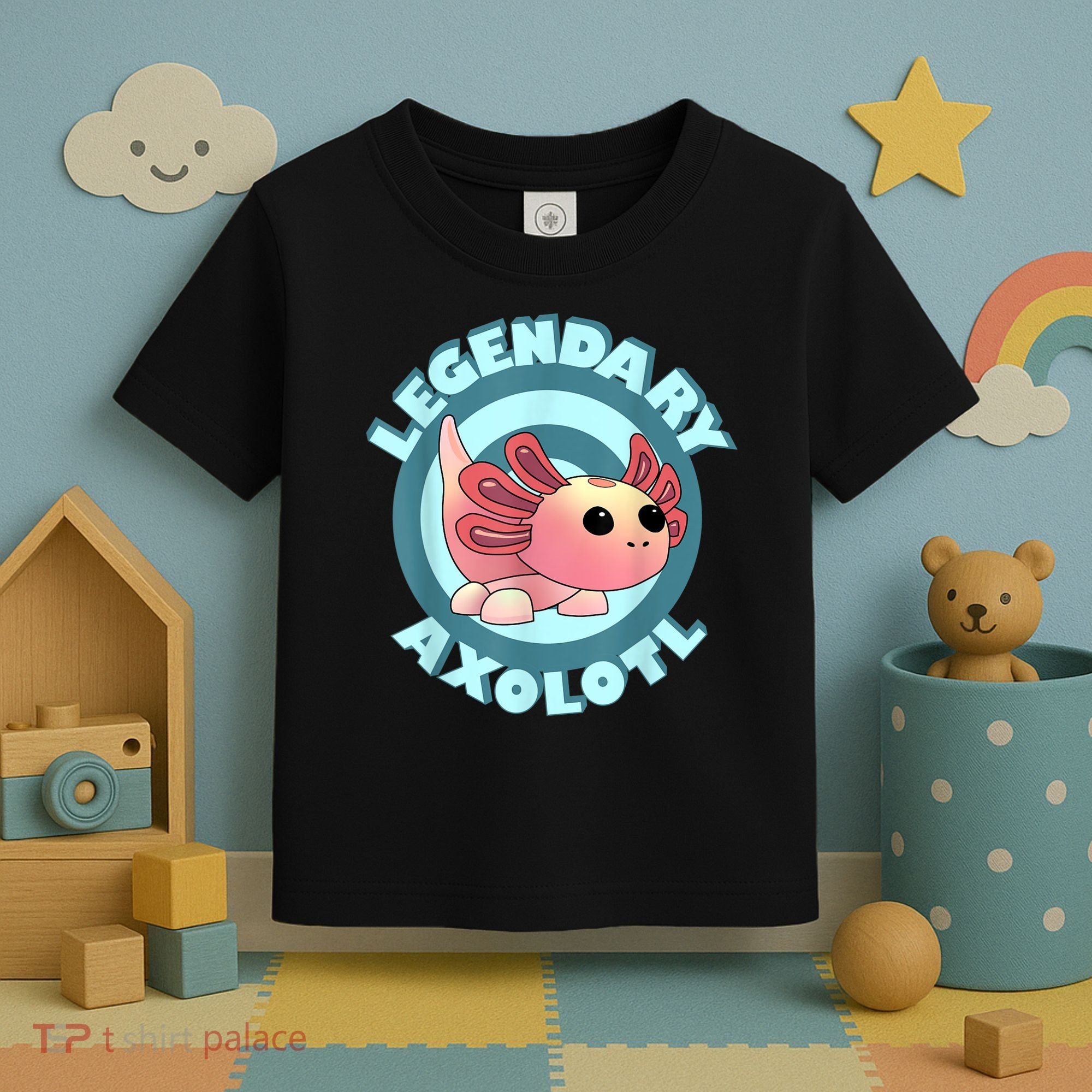 The Legendary Axolotl Adopt Me Gaming Team Toddler T-Shirt