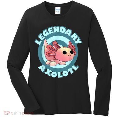 The Legendary Axolotl Adopt Me Gaming Team Women's Long Sleeve Shirt